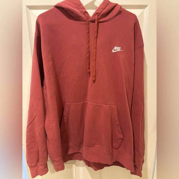 Nike Men's Light Maroon Hoodie- Older Style - Picture 1 of 2